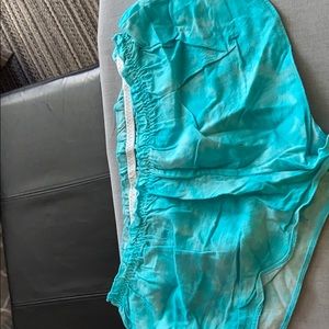 PINK blue sleep shorts